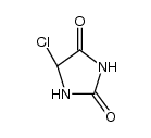 5-氯-2,4-咪唑烷二酮 结构式