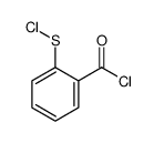 Benzoyl chloride, 2-(chlorothio)- (9CI) 结构式