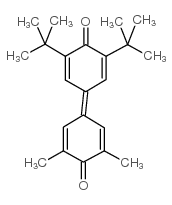 3,5-二甲基-3',5'-二叔丁基-4,4'-联苯醌 结构式