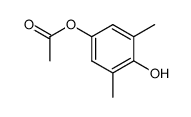 2,6-二甲基-1,4-苯二酚-4-乙酸酯 结构式