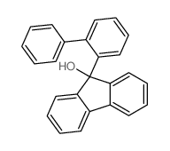 9-(2-联苯基)-9-芴醇 结构式