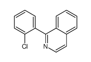 1-(2-氯-苯基)-异喹啉 结构式