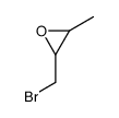 2-Bromomethyl-3-methyloxirane 结构式