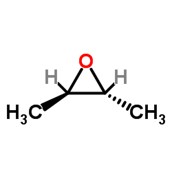 反式-(2R,3R)-2,3-环氧丁烷 结构式