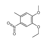 4-乙氧基-5-甲氧基-2-硝基甲苯 结构式