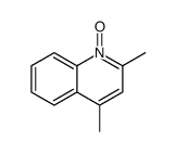 2,4-二甲基喹啉-1-氧化物 结构式