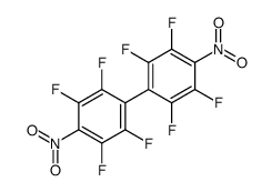 2,2',3,3',5,5',6,6'-八氟-4,4'-二硝基-1,1'-联苯 结构式
