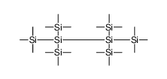 Tetrasilane, 1,1,1,4,4,4-hexamethyl-2,2,3,3-tetrakis(trimethylsilyl)- 结构式