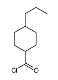 反式-4-丙基环己基甲酰氯 结构式