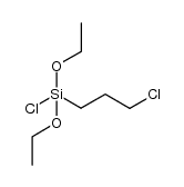 氯(3-氯丙基)二乙氧基硅烷 结构式