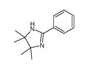 1H-Imidazole, 4,5-dihydro-4,4,5,5-tetramethyl-2-phenyl- 结构式