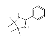 4,4,5,5-四甲基-2-苯基咪唑烷 结构式