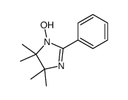 1-羟基-4,4,5,5-四甲基-2-苯基-2-咪唑啉 结构式