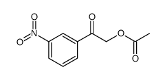 Ethanone, 2-(acetyloxy)-1-(3-nitrophenyl)- 结构式