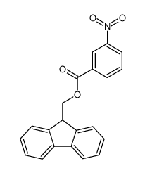 9H-Fluorene-9-methanol, 9-(3-nitrobenzoate) 结构式