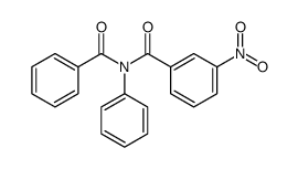 Benzamide, N-benzoyl-3-nitro-N-phenyl- 结构式
