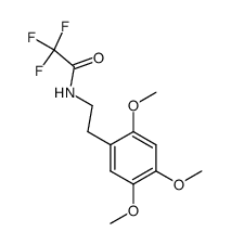 2,2,2-三氟-N-[2-(2,4,5-三甲氧基苯基)乙基]乙酰胺 结构式