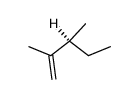 (S)-2,3-二甲基-1-戊烯 结构式