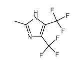 2-甲基-4,5-双(三氟甲基)-1H-咪唑 结构式