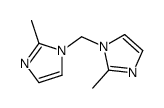 1H-Imidazole, 1,1'-methylenebis[2-methyl- 结构式