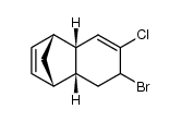 6-溴-7-氯-1,4,4a,5,6,8a-六氢-1,4-亚甲基萘 结构式