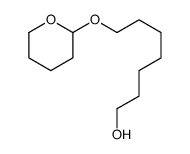 7-[(四氢-2H-吡喃-2-基)氧基]-1-庚醇 结构式