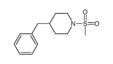 1-甲基磺酰基-4-苄基哌啶 结构式