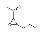 1-(3-Butyloxiranyl)ethanone 结构式