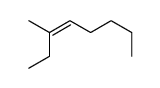 3-甲基-3-辛烯 结构式