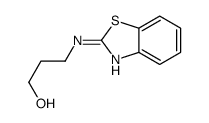 1-Propanol,3-(2-benzothiazolylamino)-(9CI) 结构式