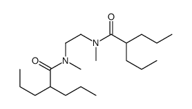 Pentanamide, N,N'-1,2-ethanediylbis[N-methyl-2-propyl- 结构式