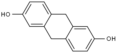 9,10-二氢-2,6-蒽二酚 结构式