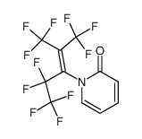 1-[3,3,3-三氟-1-(1,1,2,2,2-五氟乙基)-2-(三氟甲基)-1-丙烯-1-基]-2(1H)-吡啶酮 结构式