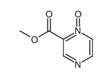 Pyrazinecarboxylic acid, methyl ester, 1-oxide (9CI) 结构式