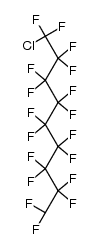 1-氯-1,1,2,2,3,3,4,4,5,5,6,6,7,7,8,8,9,9-十八氟壬烷 结构式