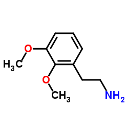 2,3-二甲氧基苯乙胺 结构式