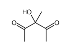 3-羟基-3-甲基-2,4-戊二酮 结构式