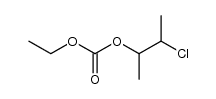 Carbonic acid, 2-chloro-1-methylpropyl ethyl ester 结构式