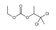 Carbonic acid, 2,2-dichloro-1-methylpropyl ethyl ester 结构式