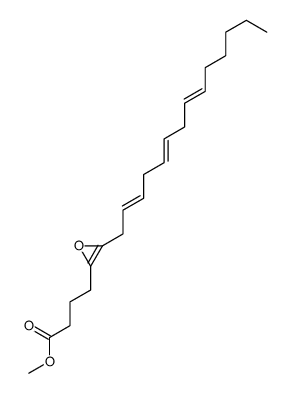 Methyl 5,6-epoxyarachidonate 结构式