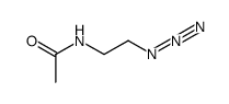 N-(2-叠氮乙基)乙酰胺 结构式