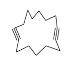 1,8-环十五碳二炔 结构式