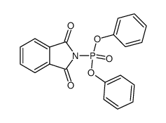 Phosphonic acid, (1,3-dihydro-1,3-dioxo-2H-isoindol-2-yl)-, diphenyl ester (9CI) 结构式