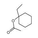 1-ethylcyclohexyl acetate 结构式