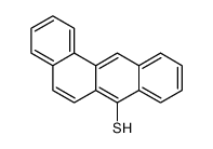 Benz[a]anthracene-7-thiol 结构式