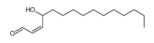 4-Hydroxy-2-pentadecenal 结构式