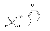 2,4-二甲基苯胺硫酸盐 水合物 结构式