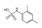N-(2,4-二甲基苯基)氨基磺酸 结构式