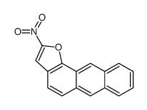2-硝基蒽并(1,2-b)呋喃 结构式
