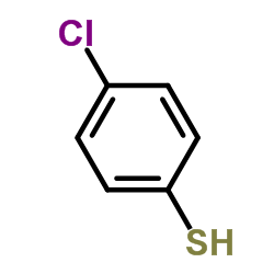4-氯苯硫酚 结构式